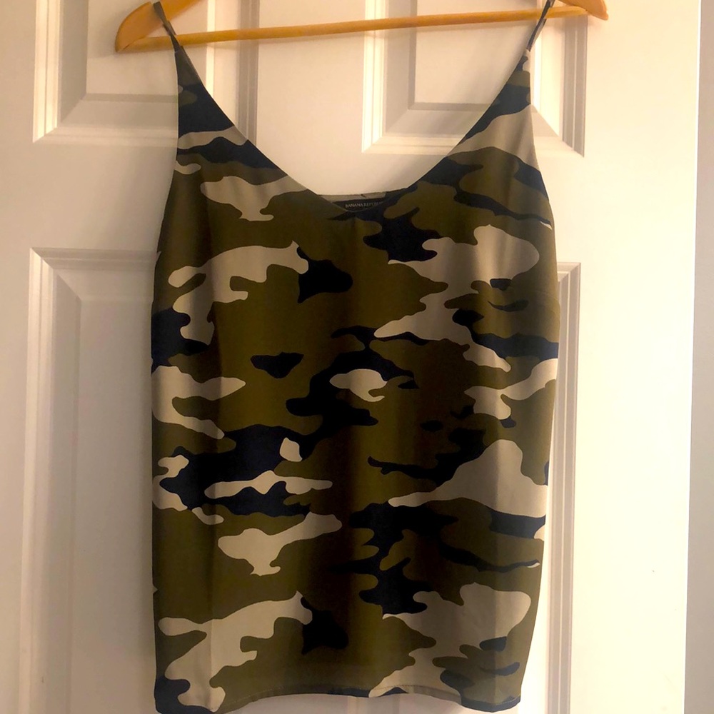 Banana Republic Camouflage Cami